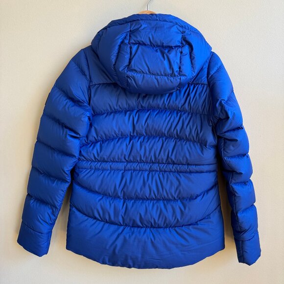 Outdoor Research Women's Coldfront Down Hooded Jacket Galaxy XS - Picture 3 of 13